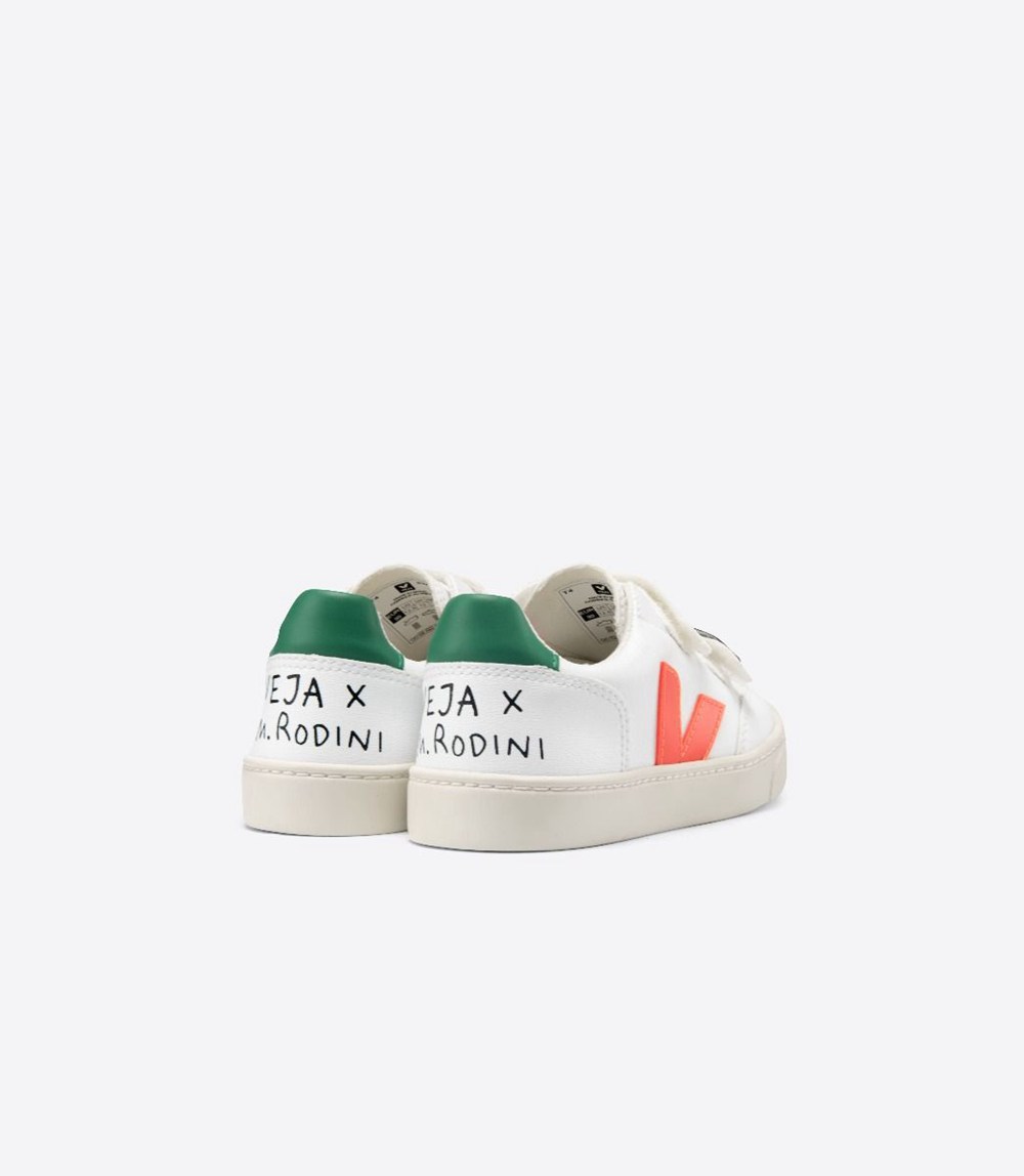 Veja Sneakers Kids - V-12 Velcro Cwl - White - 6415UKOME